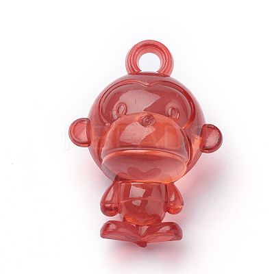 Transparent Acrylic Pendants TACR-T002-12-1