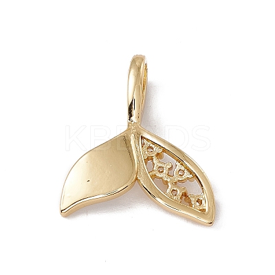 Brass Micro Pave Clear Cubic Zirconia Epoxy Resin Pendants KK-G439-14G-1