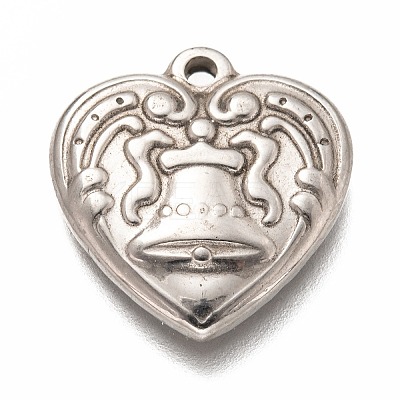 Non-Tarnish 304 Stainless Steel Pendants STAS-H126-29P-1