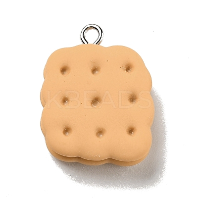 Opaque Resin Pendants LS-X-RESI-G043-D02-A-1