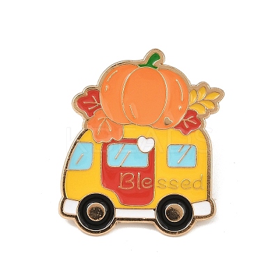 Thanksgiving Day Enamel Pin LS-JEWB-K030-03A-KCG-1