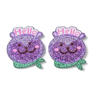 Resin Decoden Cabochons RESI-C045-08A-1