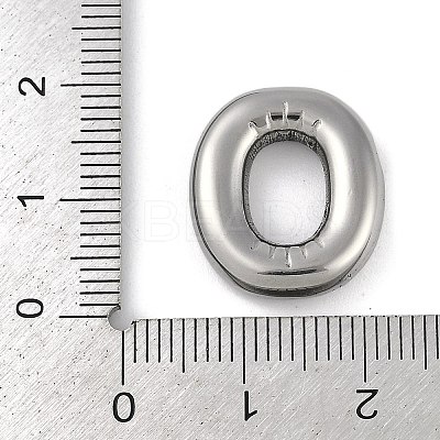 Anti-Tarnish 304 Stainless Steel Pendants STAS-K256-25O-P-1