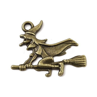 Tibetan Style Alloy Pendants FIND-C043-005AB-1