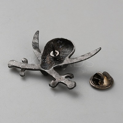 Skull Alloy Brooches LS-AJEW-WH0270-462C-1