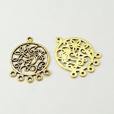 Tibetan Style Links LS-TIBEP-EA269Y-AG-FF-1