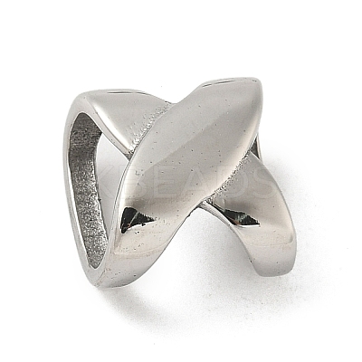 304 Stainless Steel Slide Charms STAS-Z147-08P-03-1
