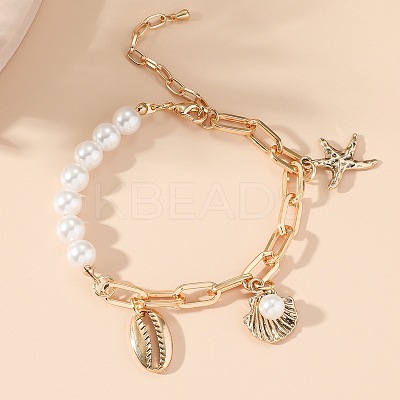 Bohemian Shell Bead Bracelets EM2615-9-1