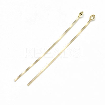 Brass Eye Pins X-KK-T032-001G-1