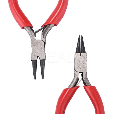 3 inch Carbon Steel Mini Pliers Round Nose Pliers P017Y-3-1