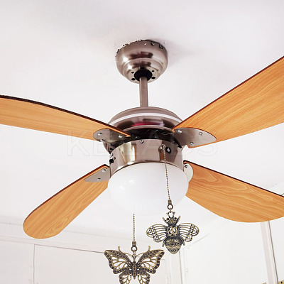 Insect Theme Tibetan Style Alloy Ceiling Fan Pull Chain Extenders PALLOY-AB00218-1