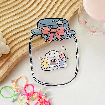Cartoon Bottle Plastic Resealable Bags PW-WG35039-01-1