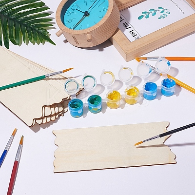 DIY Colored Drawing Wood Crafts DIY-PH0026-64-1