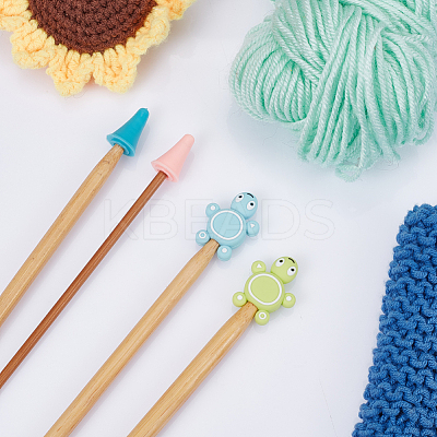 Turtle Silicone Knitting Needle Stoppers SIL-NB0001-30-1