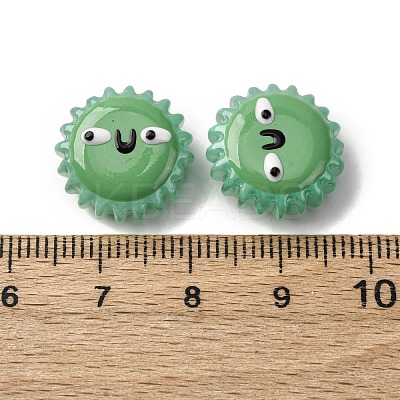 Fuuny Baking Paint Glass Enamel Beads LS-LAMP-Q045-01E-1