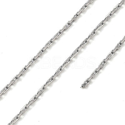 Tarnish Resistant 304 Stainless Steel Rectangle Link Chains CHS-G029-01P-1
