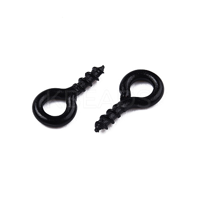 Spray Painted Iron Screw Eye Pin Peg Bails IFIN-N010-002A-1
