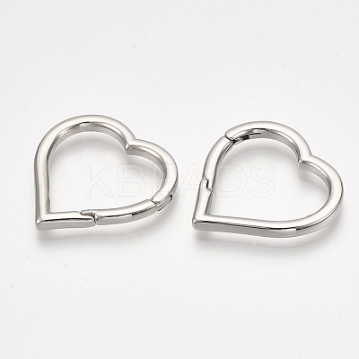 Non-Tarnish 304 Stainless Steel Spring Gate Rings STAS-S079-91-1