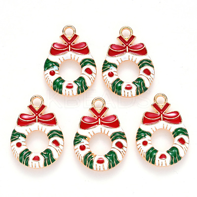 Alloy Enamel Pendants ENAM-S121-009-1