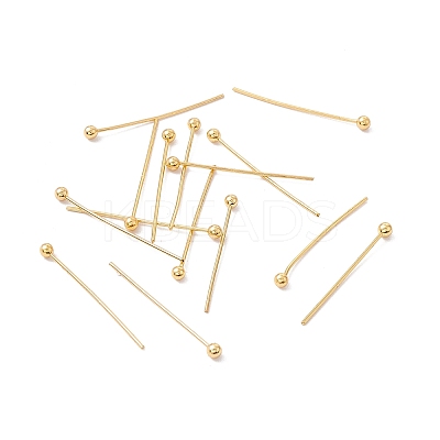 Brass Ball Head Pins LS-KK-WH0058-02A-G01-1