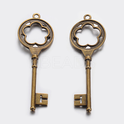 Tibetan Style Alloy Big Pendants LS-TIBEP-3580-AB-LF-1