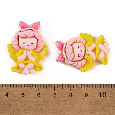 Opaque Resin Decoden Cabochons CRES-O007-01D-1