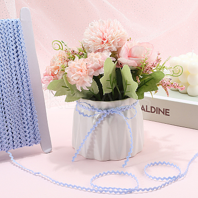 40M Polyester Wavy Fringe Trim Ribbon OCOR-GF0004-39R-1