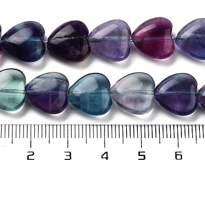 Natural Colorful Fluorite Beads Strands G-H051-A01-01-1