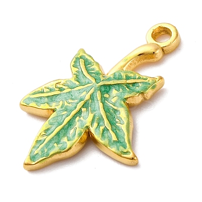 304 Stainless Steel Enamel Pendants STAS-S163-35G-02-1