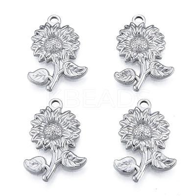 Non-Tarnish 201 Stainless Steel Pendants X-STAS-N098-208P-1