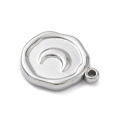 304 Stainless Steel Pendants STAS-K291-12P-01-1