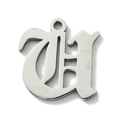 Non-Tarnish 201 Stainless Steel Pendants STAS-B055-01P-U-1