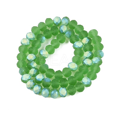 Transparent Glass Beads Strands LS-EGLA-A044-T8mm-MB11-1