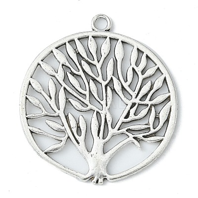 Tibetan Style Zinc Alloy Pendants TIBEP-EA11591YKG-AS-LF-1