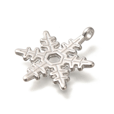 Anti-Tarnish 304 Stainless Steel Pendants STAS-I321-12P-1