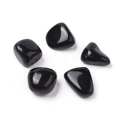 Natural Black Obsidian Beads G-K302-A11-1