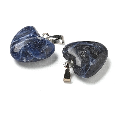 Natural Sodalite Pendants G-K385-03P-03-1