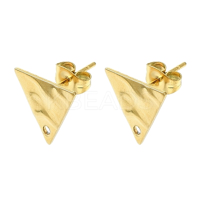 304 Stainless Steel Stud Earring Findings STAS-L024-003G-02-1
