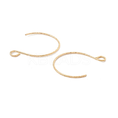 Ion Plating(IP) 316 Surgical Stainless Steel Earring Hooks STAS-D183-03G-01-1