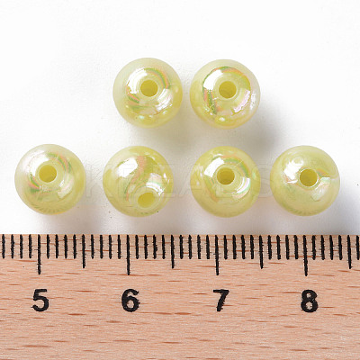 Opaque Acrylic Beads LS-X-MACR-S370-D8mm-A10-1
