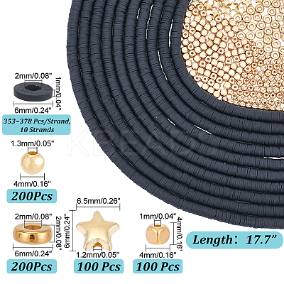 DIY Beads Jewelry Making Finding Kit DIY-PH0021-16-1
