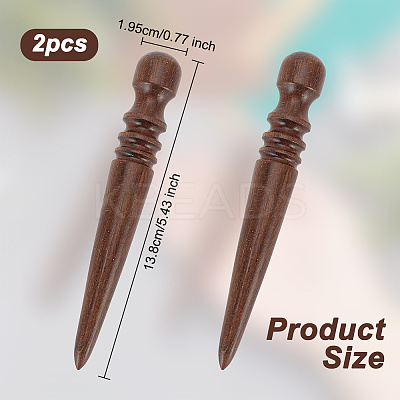 Wood Polish Rods TOOL-WH0053-16-1