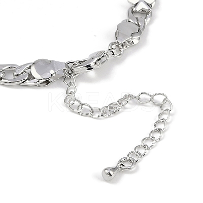 Rack Plating Brass Bracelets for Women BJEW-K244-06C-P-1