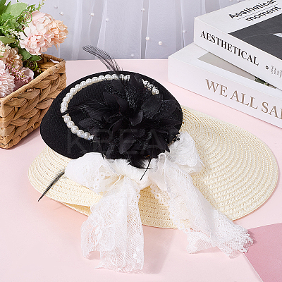 Rattan Hat Fascinator Base FIND-WH20001-88D-1