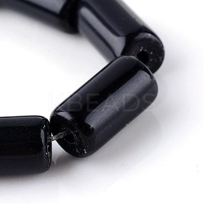 Natural Obsidian Bead Strands G-R356-55-1