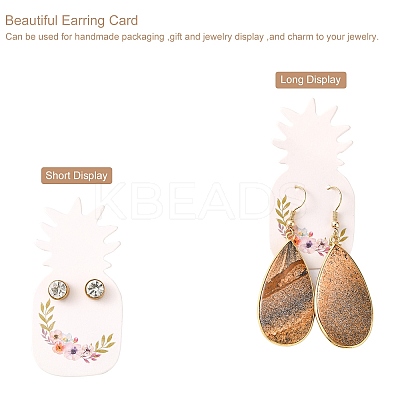 Cardboard Earring Display Cards CDIS-L003-B02-A-1