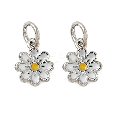 Brass Enamel Charms KK-C110-16A-01P-1