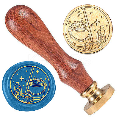 Wax Seal Stamp Set AJEW-WH0208-861-1