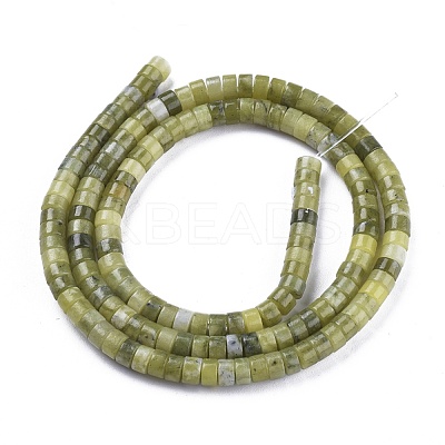 Natural TaiWan Jade Beads Strands G-F631-A37-1