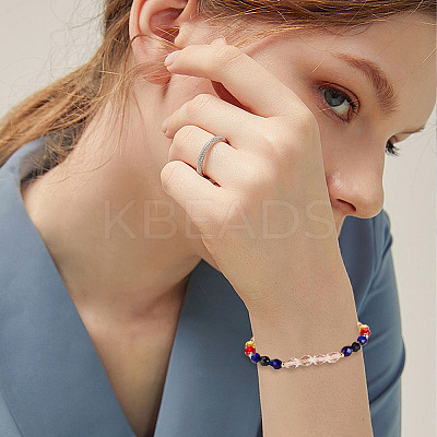 250Pcs 10 Colors Transparent Glass Beads Sets GLAA-HY0001-16-1